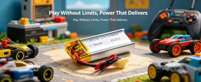 Micro lithium polymer battery for wearables and sensors 