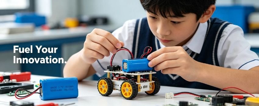 Rechargeable Li-ion battery for portable electronics