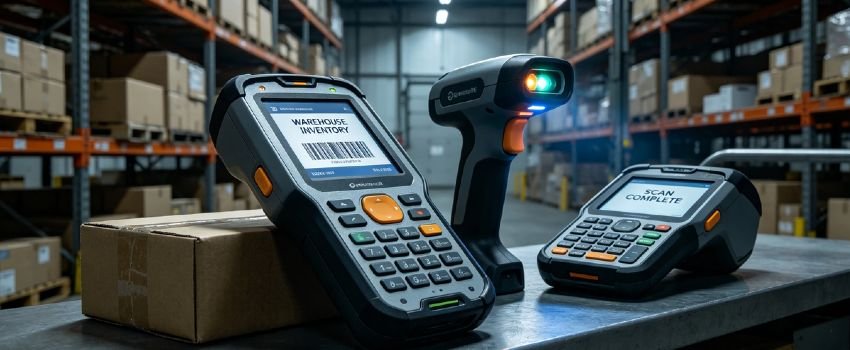 AS95556 3.7V 5000mAh Li-Polymer battery installed in rugged industrial handheld devices