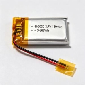 Compact Li-Polymer battery for small consumer electronics