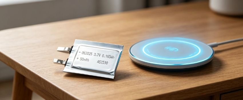 0.9mm ultra-thin lithium polymer battery for smart cards