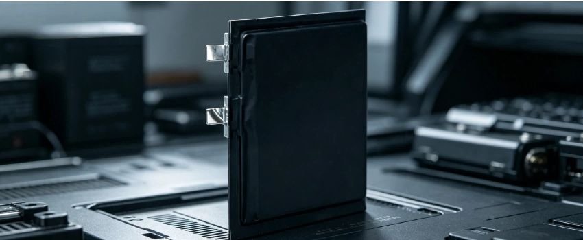3.7V high energy density thin battery for wearables