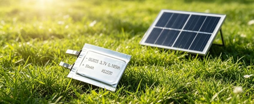 0.9mm ultra-thin lithium polymer battery for smart cards