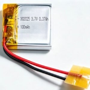 Ultra-compact Li-Polymer battery for tiny electronics