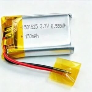 3.7V 150mAh miniature Li-Po battery pack with protection