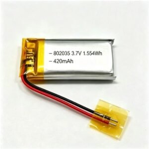 Compact Li-Polymer battery for small consumer electronics
