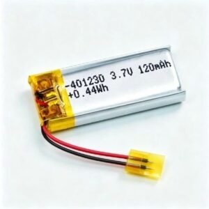 Ultra-compact Li-Polymer battery for tiny electronics