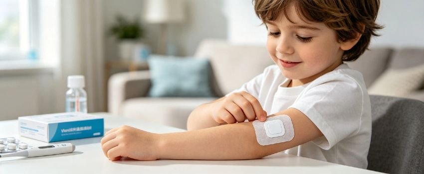 Ultra-slim Li-Polymer battery for wearable devices