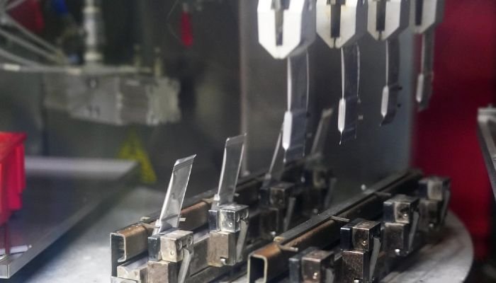 Li polymer battery assembly line at A&S Power factory