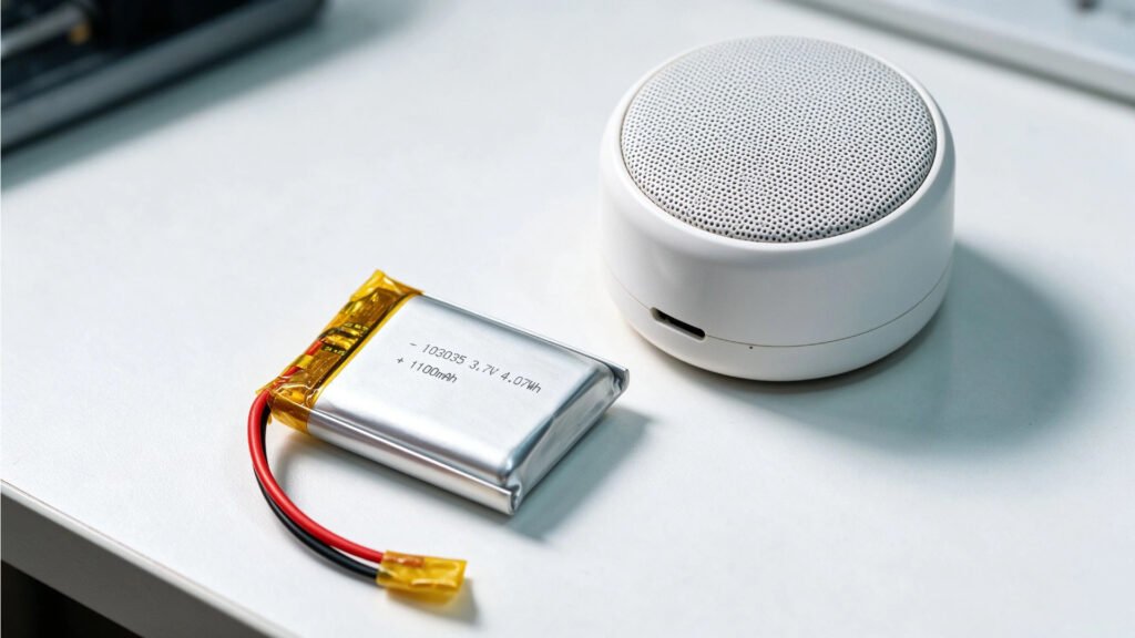 Battery pack for Bluetooth speaker with connector and wires A&S Power