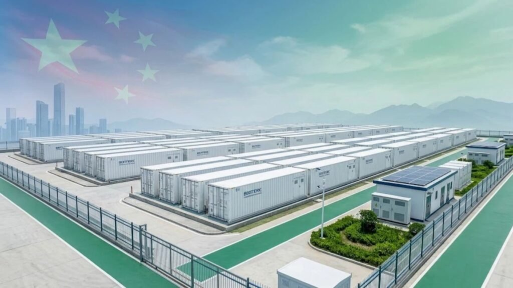 China electrochemical energy storage industry 2026 battery storage system facility BESS