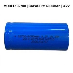 3.2V 6000mAh 32700 LiFePO4 battery – AS32700 high-power 30A continuous discharge cell for e-bikes and power tools