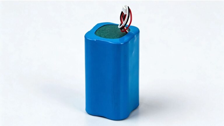 10400mAh 18650 battery pack with blue shrink tubing and ZHR-3P connector A&S Power