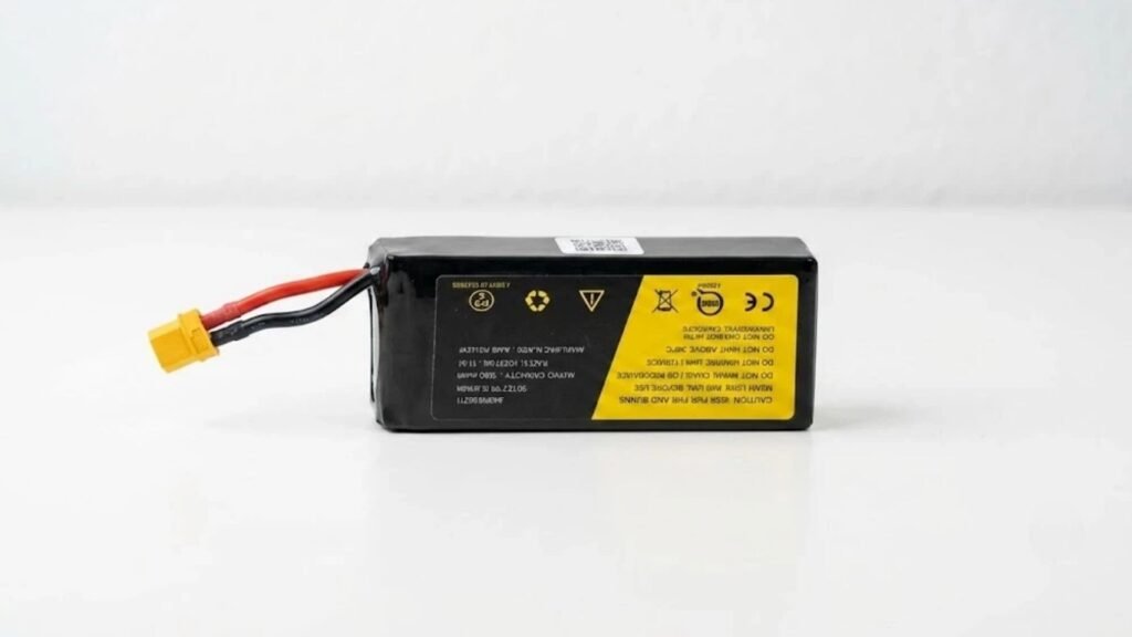 11.1V 3S lipo battery guide on white workbench A&S Power