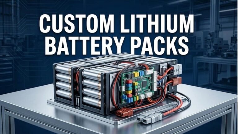 Custom lithium battery packs guide A&S Power
