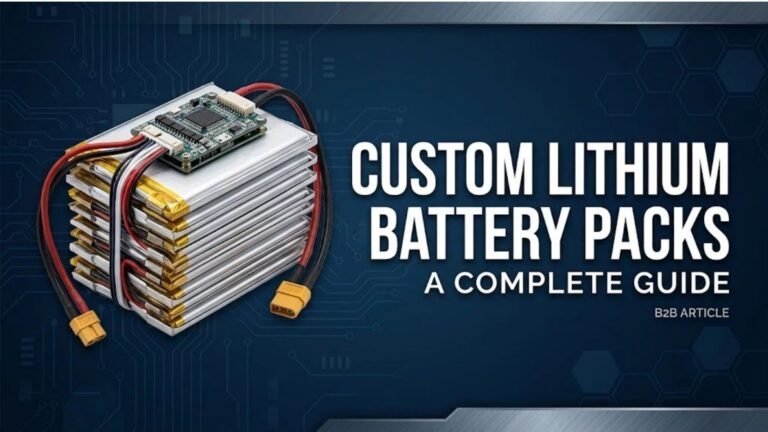 Custom lithium battery packs guide A&S Power