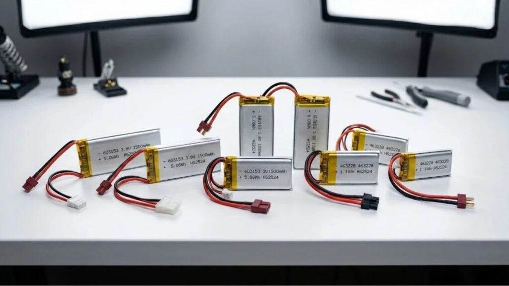 TÜV SÜD certified lithium polymer battery product photo A&S Power