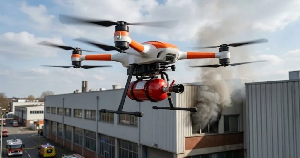 12C continuous 15C peak high-rate drone cell A6A5PO for firefighting emergency response and disaster relief UAV battery pack